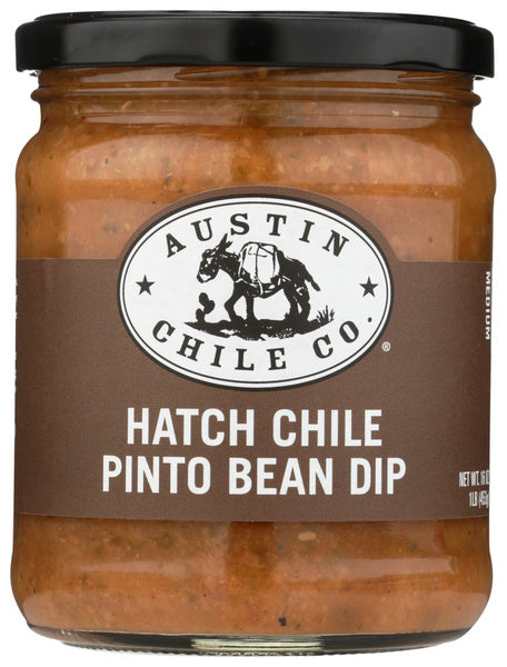 6-PACK OF Dip Bean Austin Chile Co 16 oz