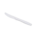 1000-PACK OF Knife Plastic Karat 1,000 ct PP Plastic Medium Heavy Weight Knives Bulk Box, White