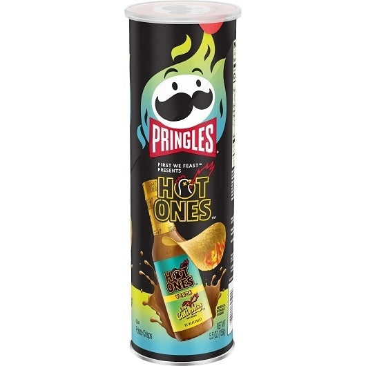 14-PACK OF Crisps Los Calientes Verdes Pringles, 14 - 5.5 Oz