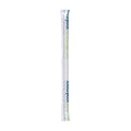 3200-PACK OF STRAW PAPER WRPD BLK JMB 5.75