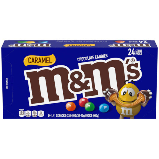 288-PACK OF Caramel Singles M&M, 12 - 24 - 1.41 Oz