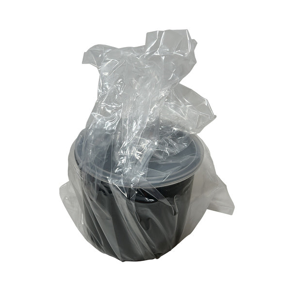 3 CT-PACK OF CROCK PLAS BLK W/LID 2.7QT