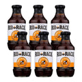 6-PACK OF Sauce Bbq Ribs Hot Honey Rib Rack 19 oz
