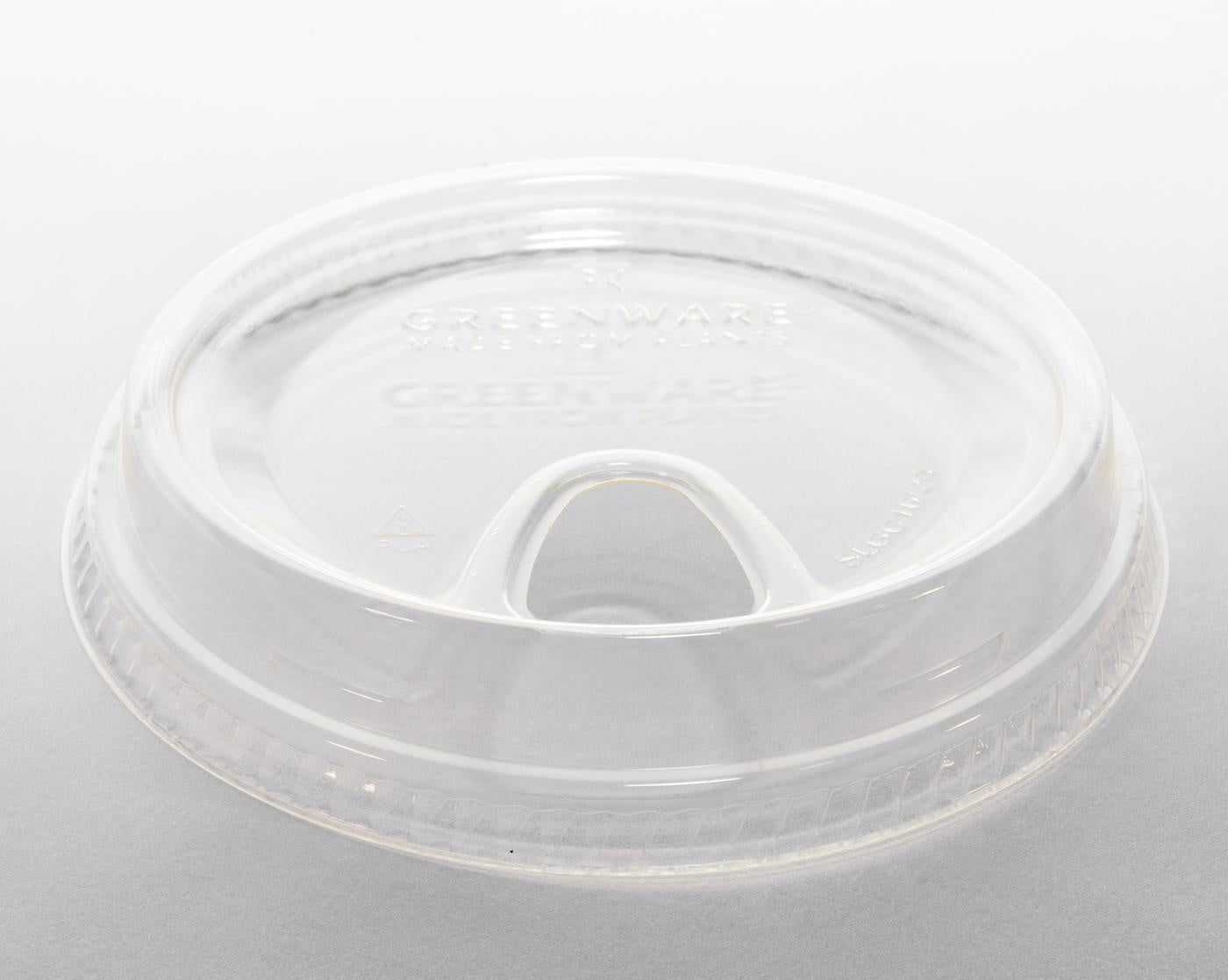 1000-PACK OF CUP/LID PLA Sip Lids | Fits 12-24 oz Greenware Cold Cups | 1000 count
