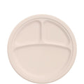 500-PACK OF Plate 3comp Dart 10FBRP3 10.2-Inch Diameter 3-Compartment ProPlanet Seal Compostable Fiber Dinnerware Plate - Eco-Friendly and Durable (500 Plates per Carton)