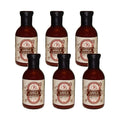 6-PACK OF Sauce Bbq Apple Cinnamon Braswell 13.5 oz