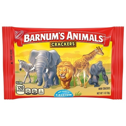 40-PACK OF Animal Crackers Mondelez Intl Snacks, 4 - 10 - 1 Oz