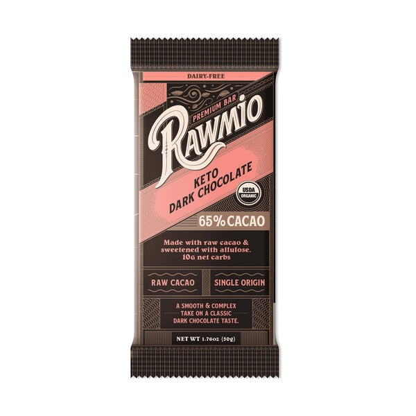 96-PACK OF Chocolate Bar - Premium Keto Dark Chocolate - 1 case