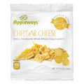 108-PACK OF Whole Grain Cheddar Cheese Crispy Cracker Individually Wrapped Appleways, 108 - 1 CNT