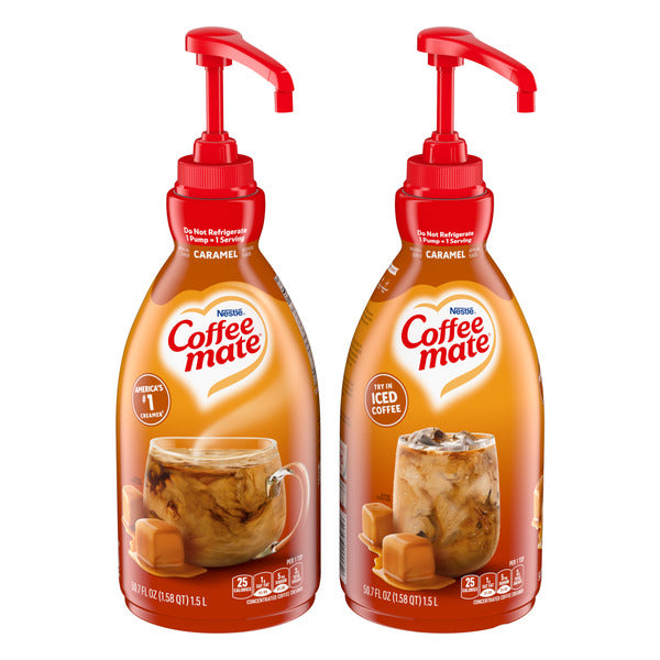 2-PACK OF CREAMER COFFEE LIQ CARAMEL