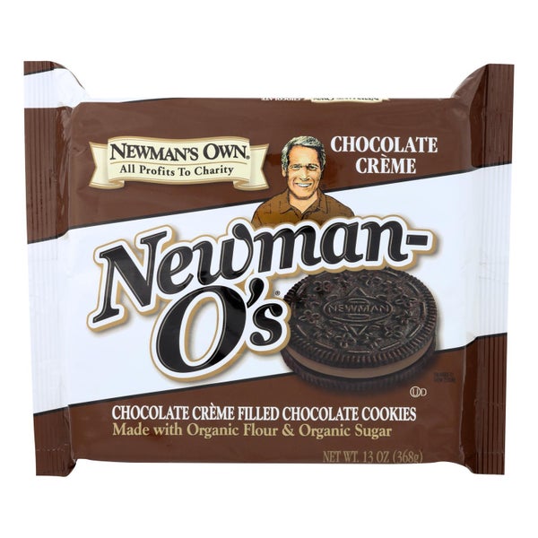 6-PACK OF Cookie Choc Crème Filled Organic Newman's Own Organic 13 oz