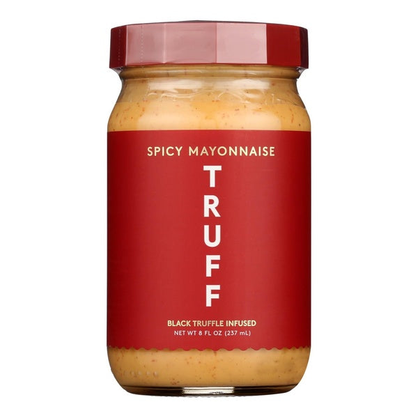 6-PACK OF Mayonnaise Spread Spicy Black Truffle Truff Drsng/My/Cned Dry 8 oz