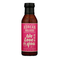 6-PACK OF Sauce Bbq Korean Medium Spiciy We Love You 15 oz