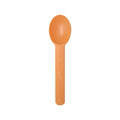 1000-PACK OF Spoon Dessert Karat Earth Heavy Weight Bio-Based Spoons, Tangerine Orange - 1,000 pcs