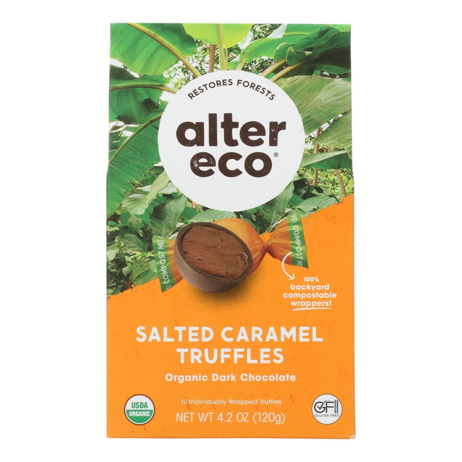 8-PACK OF TRUFFLE CHOCOLATE SALTED CARAMEL