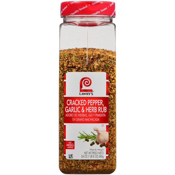6-PACK OF SEASONING RUB CRKD PEPPR/GRLC