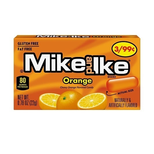 384-PACK OF Orange Mike & Ike, 16 - 24 - 0.78 OZ