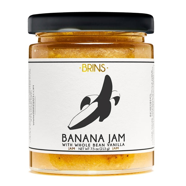 12-PACK OF Jam Banana, Brins Jams