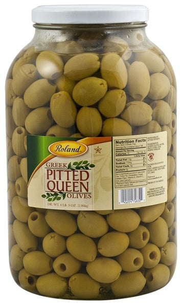 4-PACK OF OLIVE QUEEN PITTED 110/120 CT
