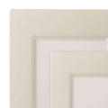 120-PACK OF Plate Set White Round Dinnerware