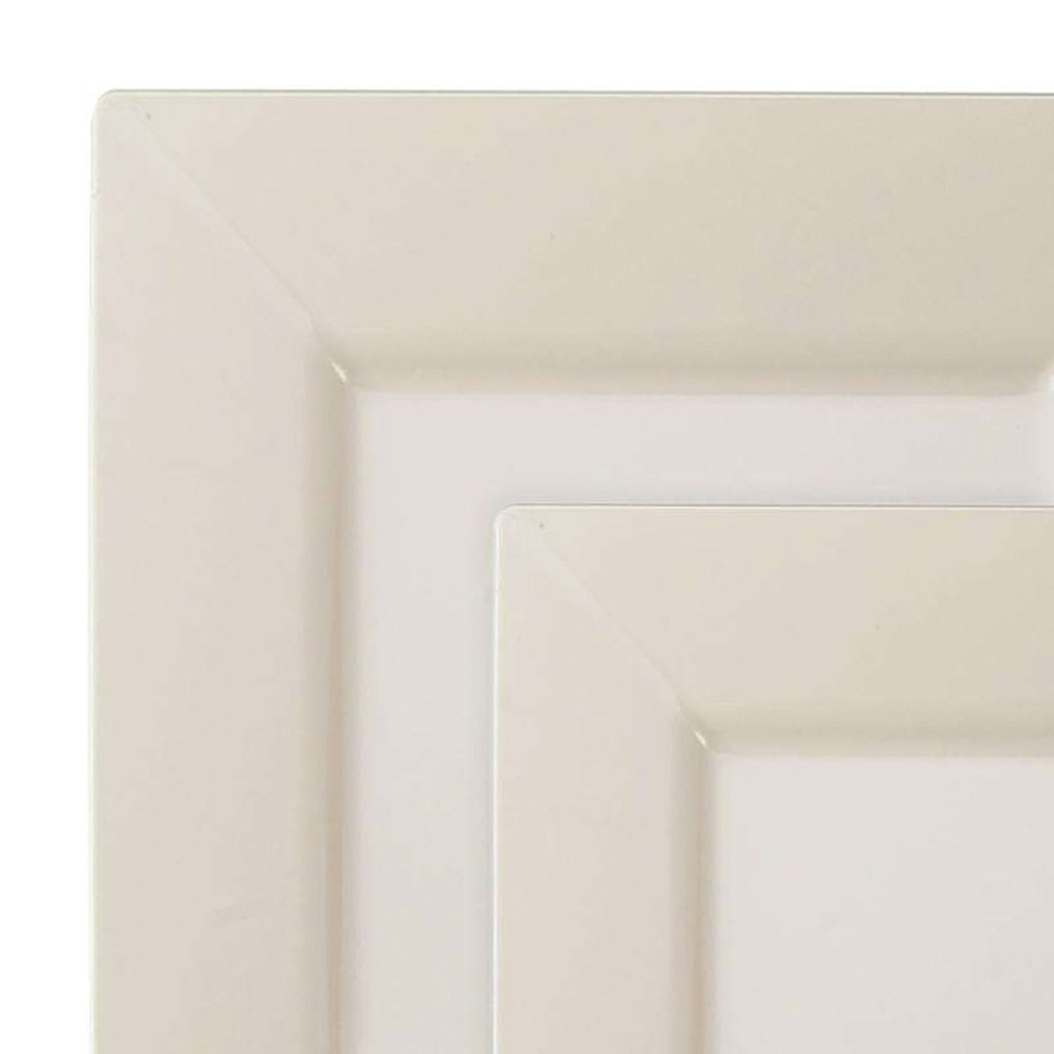 120-PACK OF Plate Set White Round Dinnerware