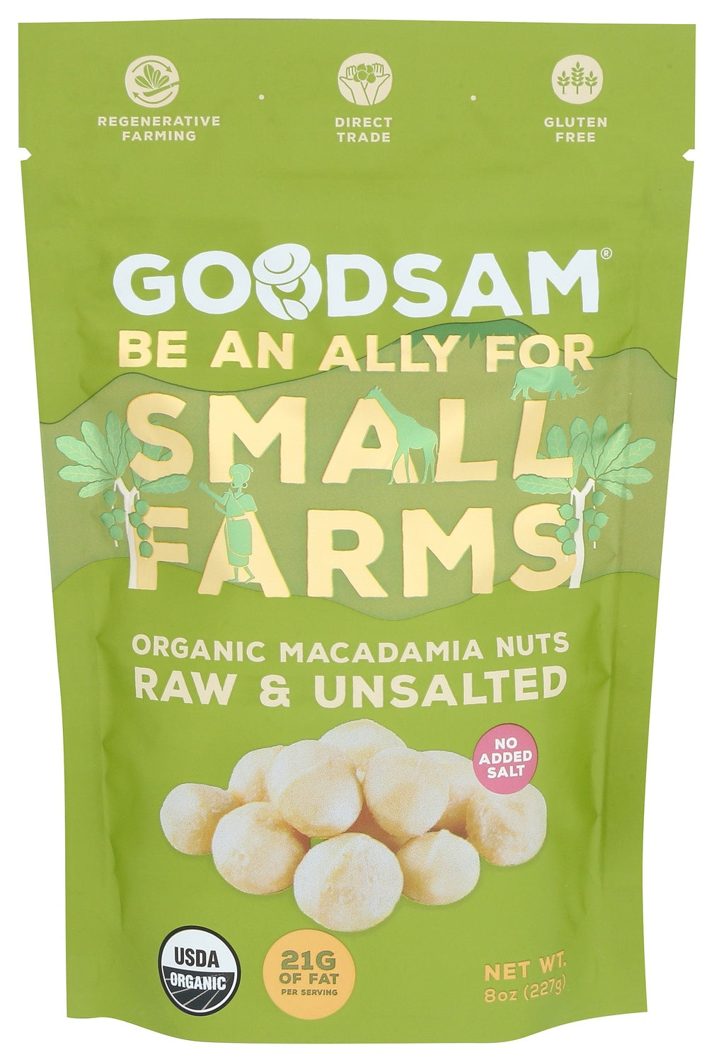 12-PACK OF NUT MACADAMIA RAW AND UNSALTED
