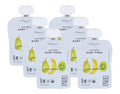 6-PACK OF Puree Pear Organic Banana And Kiwi White Leaf Provisions 90 gm