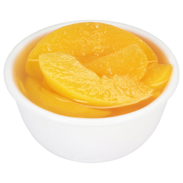 6-PACK OF PEACH SLICED IRREG IN EXTRA LS