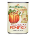 12-PACK OF Pumpkin Solid Pack Organic Omena Organics 15 oz