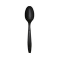 1000-PACK OF Tea Spoon Black Karat Earth Heavy Weight Bio-Based Tea Spoons, Black - 1000 pcs