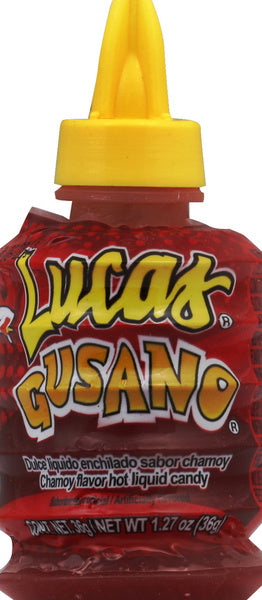 10-PACK OF CANDY HOT CHAMOY FLAVOR LIQUID 1.26 OUNCE - CASE OF 10