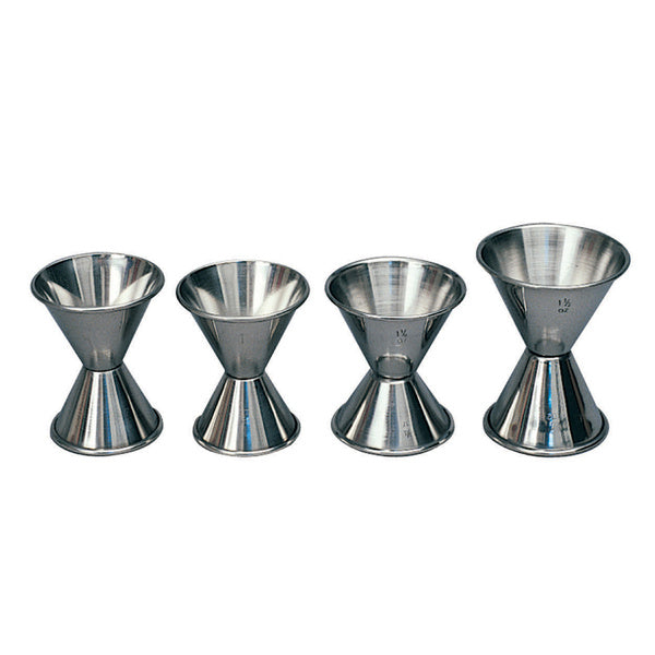 EACH-PACK OF JIGGER STNLS .75X1.25 OZ