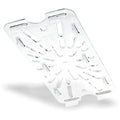 EACH-PACK OF PAN FOOD DRAIN SHLF 1/3 SZ CLR