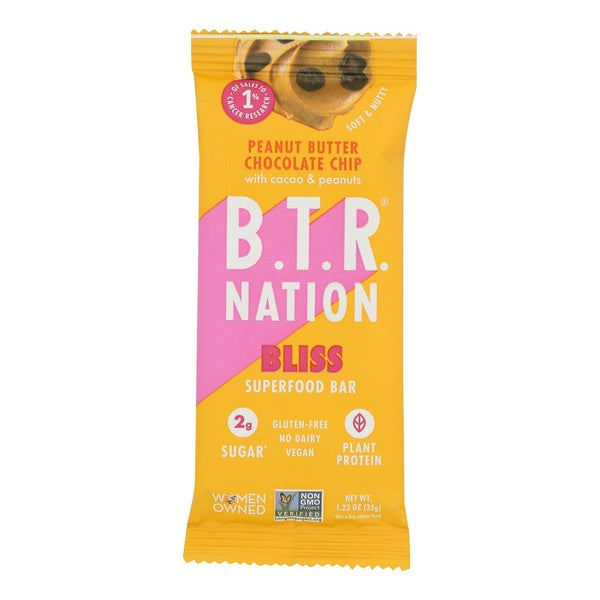 12-PACK OF SNACK BAR PEANUT BUTTER CHOCOLATE CHIP