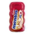 36-PACK OF Sugar Free Pure Fresh Cinnamon Gum Curvy Bottle Mentos Candy, 6 - 6 - 50 Pc
