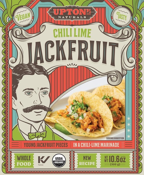 10-PACK OF Fruit Jack Meat Alternative, Jackfruit, Chili Lime, Vegan, 10 x 10.6 oz