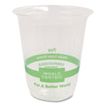 2000-PACK OF Cup Plad Eco-Friendly World Centric 7 oz PLA Cold Cups - Clear - 2000 Count for Sustainable Beverage Service