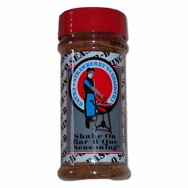 12-PACK OF Seasoning BBQ ShakeOn Grand Champion, Strawberry's Bar-B-Que