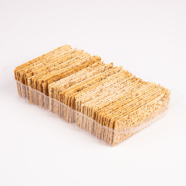 6-PACK OF CRACKER CRUNCHY W/GARLIC&SEEDS
