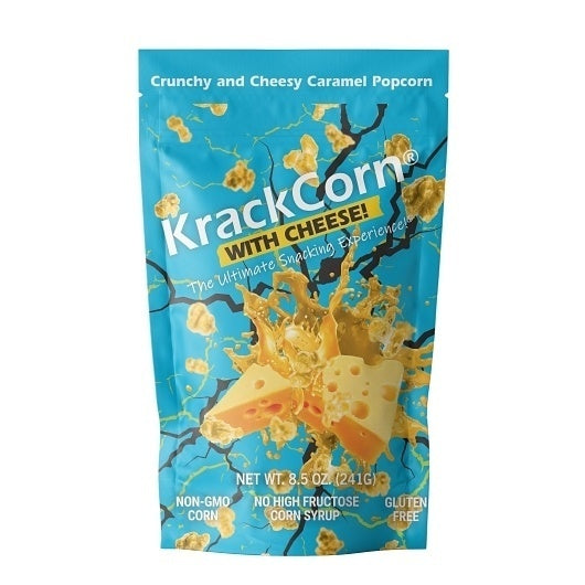 12-PACK OF With Cheese Ready To Eat Popcorn Krackcorn, 12 - 8.5 Oz