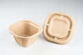 1000-PACK OF Lid 12/16 oz square round with Snap Lock, Natural,1000 Count Case