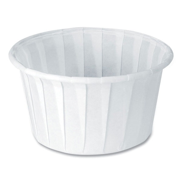 5000-PACK OF Cup Portion SOLO 400-2050 4 oz. White Paper Portion Cups - Perfect for Dipping and Serving (Bulk 5000 Count)