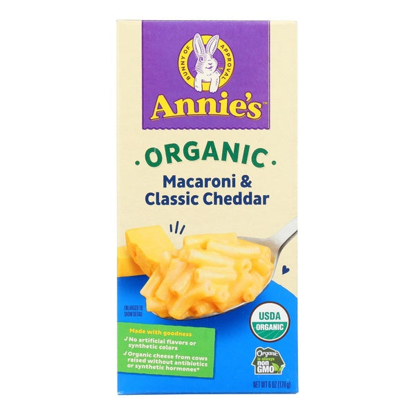 12-PACK OF Macaroni And Cheese Classic Annies Homegrow 6 oz