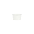 1000-PACK OF Container Paper Karat Earth Eco-Friendly 6oz Paper Cold/ Hot Food Container (90.8mm), White - 1,000 pcs
