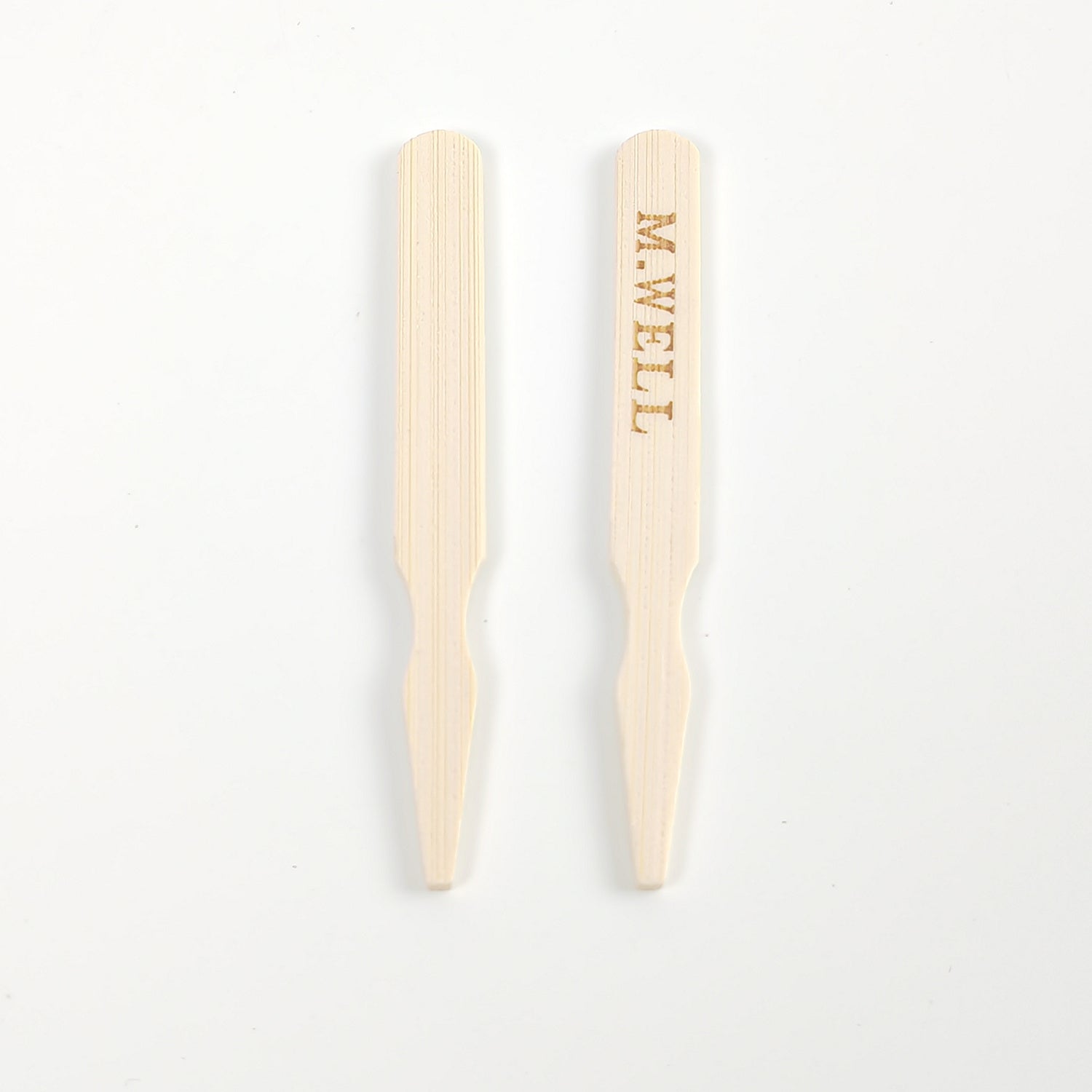 2-PACK OF Marker Steak M.WELL Bamboo 3.5"