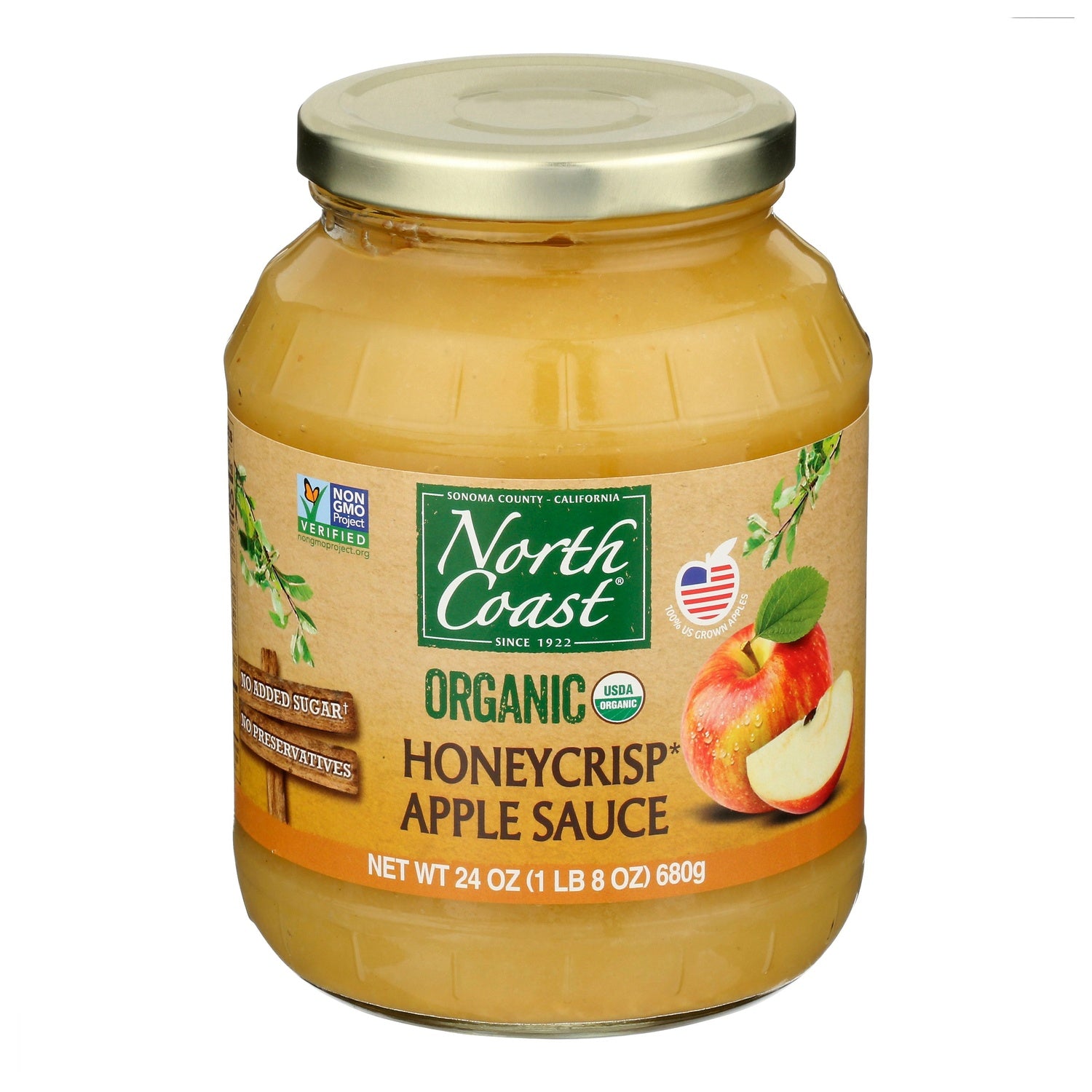 6-PACK OF SAUCE APPLE HONEYCRISP