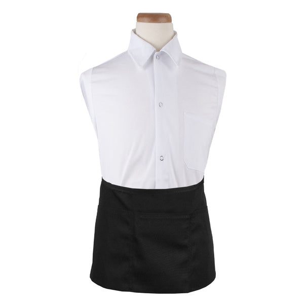 4CT-PACK OF APRON WAIST3PKT BLK DURASERV