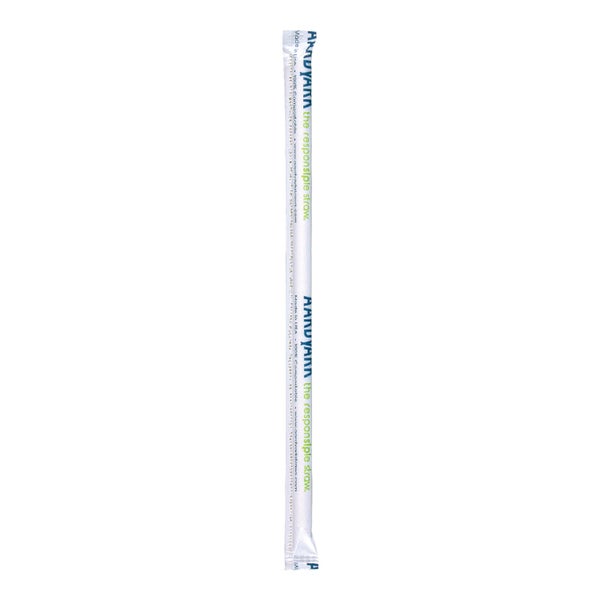 8-PACK OF STRAW PAPR WHT JMBO WRAPD 7.75