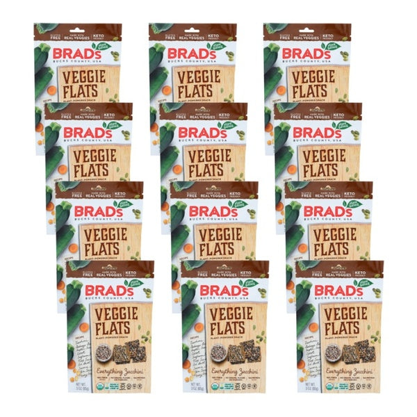 12-PACK OF Chip Veggie Zucchini Brads Plant Bas 3 oz