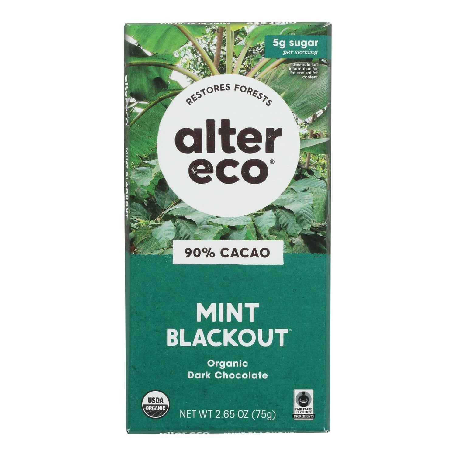 12-PACK OF CHOCOLATE BAR MINT BLACKOUT